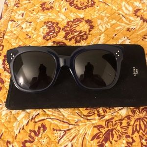 Céline Audrey sunglasses in navy